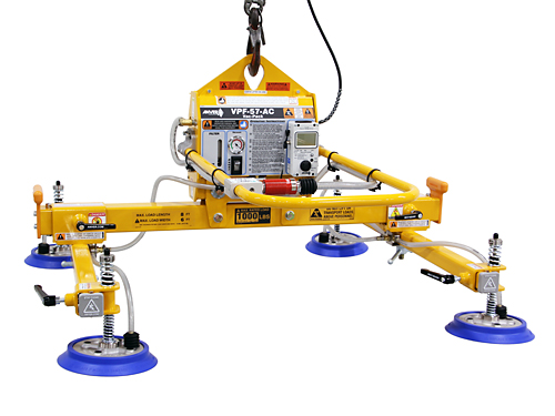 Standard vacuum lifting frames