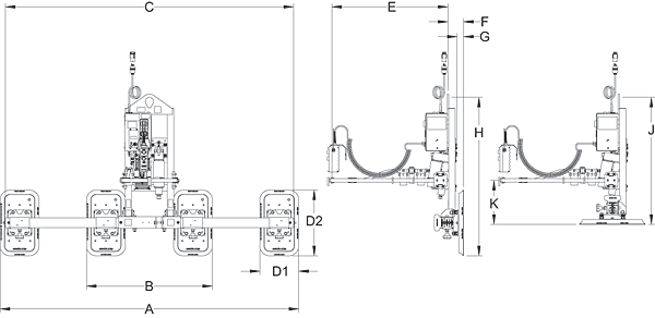 Bản vẽ kích thước ET200M4