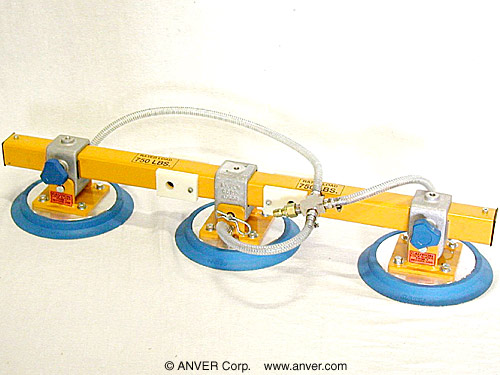 ANVER PA96-3-XX-3 triple pad vacuum lifting attachment