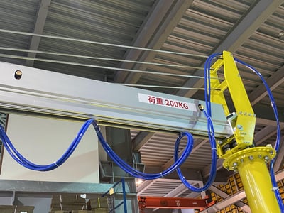 Mobile Base Pneumatic Jib Crane with Multi-Pad Vacuum Lifter for Cartons - ảnh 13