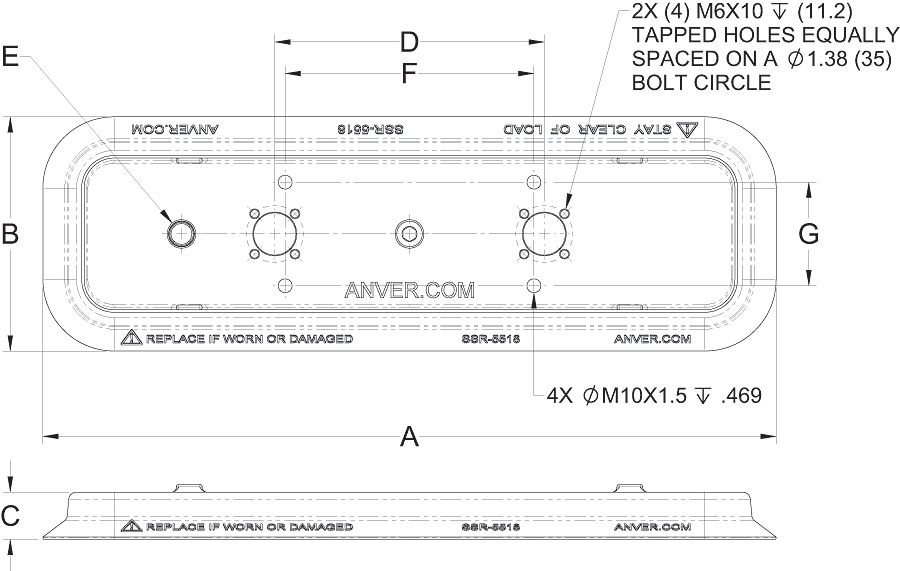 VP5518 pad drawing