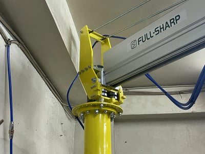 Ceiling-Mounted Pneumatic Jib Crane with Force-Sensing Control - ảnh 16