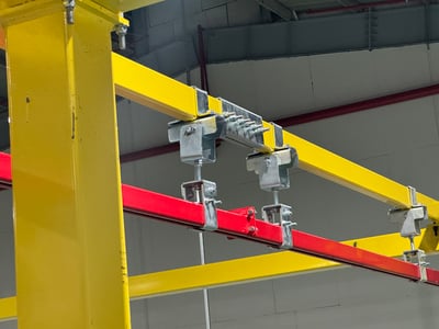 Bộ khung thanh ray thép 200 kg và ống hút chân không ANVER - ảnh 7