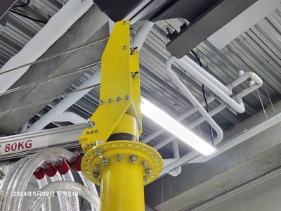 Cầu trục xoay ray nhôm hút chân không Becker, đế di động - ảnh 12