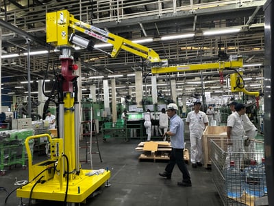 Tay nâng trợ lực di động 120 kg có cột chỉnh chiều cao - ảnh 14