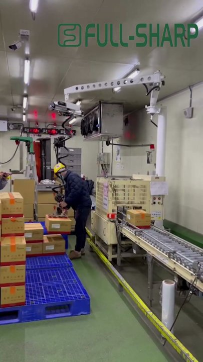 Cầu trục xoay khớp nối & Thiết bị nâng hạ hút chân không thùng carton