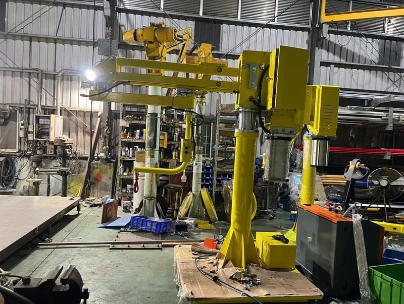 Tay nâng trợ lực 125 kg tool móc cơ khí