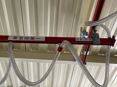 Thanh ray 5T treo trần, bên dưới treo thiết bị hút chân không ANVER - ảnh 11