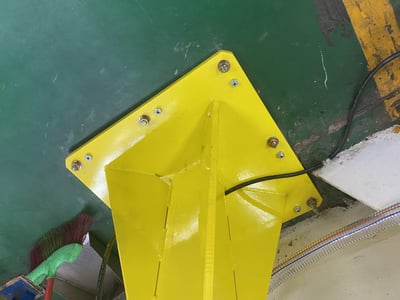 Suspended Jib Crane with Electric Hoist and Plastic Tray Hook - ảnh 2