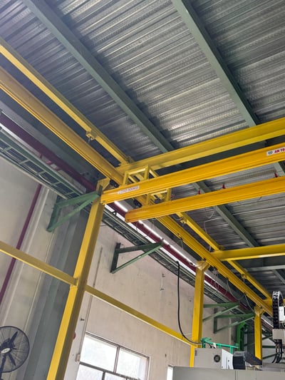 Bộ khung thanh ray 500 kg lắp palang ENDO - ảnh 27