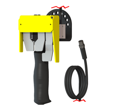 Tay cầm điều khiển khí nén - điện FDEPPA9150