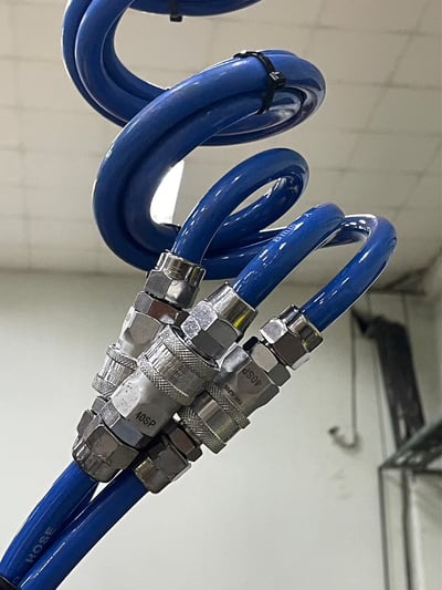 Cầu trục xoay khí nén treo mặt hút chân không hút thùng giấy - ảnh 12
