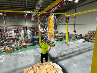 Bộ khung thanh ray thép 200 kg và ống hút chân không ANVER - ảnh 14
