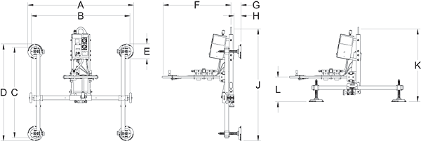 Bản vẽ kích thước ATL25M4