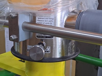 Cầu trục xoay ray 200kg treo tường, ANVER hút chân không thùng giấy - ảnh 14