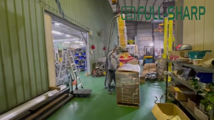 Thiết bị nâng hạ hút chân không bao bột, bao gạo, bao xi măng. Thiết bị nâng bao