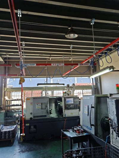 Ceiling-Mounted 5T Rail with KITO Hand Chain Hoist, 100 kg Capacity - ảnh 6