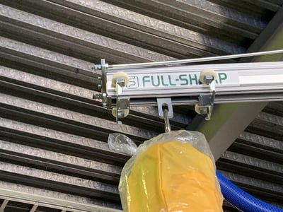 Column-Mounted Aluminum Rail Jib Crane with ANVER Vacuum Lifter for Long Cartons - ảnh 11