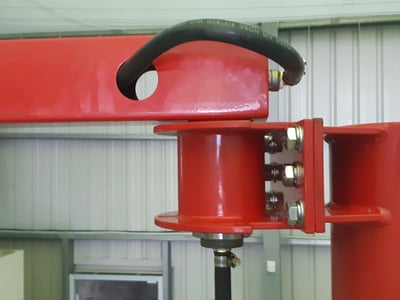 Articulating Jib Crane on Mobile Base with Vacuum Lifter for Carton Boxes - ảnh 2