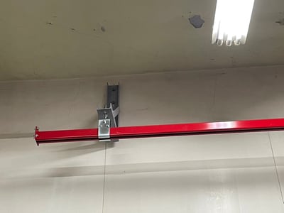 Thanh ray 5T treo trần lắp palăng khí nén ENDO - ảnh 9