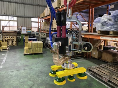 Mobile Base Pneumatic Jib Crane with Multi-Pad Vacuum Lifter for Cartons - ảnh 16