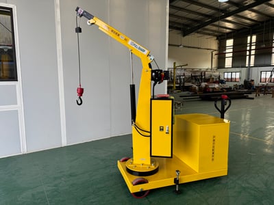 Xe cẩu điện mini 500 kg thiết bị nâng hạ nhỏ gọn - ảnh 5