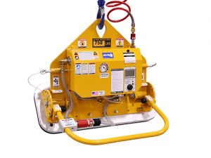 GUP-A75S-1229 single pad air powered vacuum lifter with gravity tilt