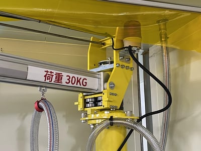 Cầu trục xoay ray nhôm và ANVER hút chân không thùng giấy - ảnh 14
