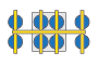 8-pad frame pad position diagram