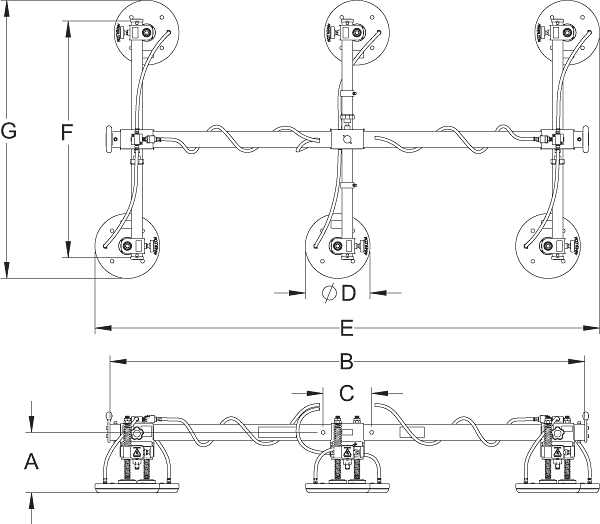 L150M6 dimension drawing