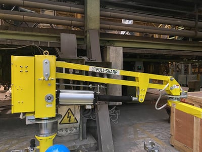 Tay nâng đế di động kèm xe kéo điện, tool kẹp dài cho lò nung - ảnh 4