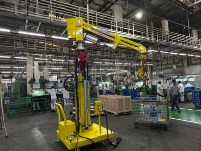 Tay nâng trợ lực di động 120 kg có cột chỉnh chiều cao - ảnh 30