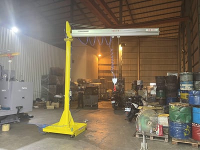 Ceiling-Mounted Pneumatic Jib Crane with Force-Sensing Control - ảnh 20