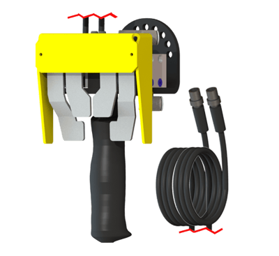 Tay cầm điều khiển khí nén - điện FDEPPA9630