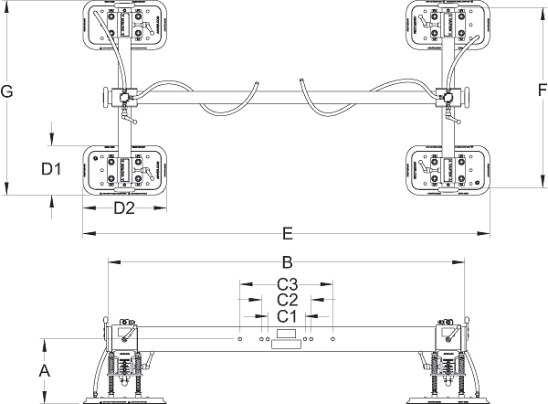 L440M4 dimension drawing