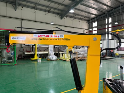 Xe cần cẩu điện 2 tấn - ảnh 16