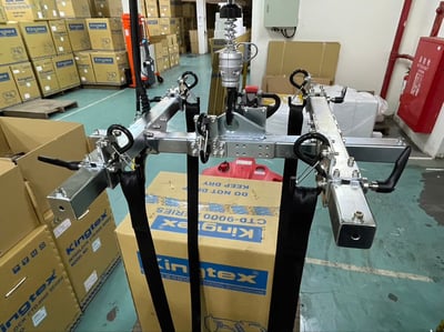 Thanh ray thép 200 kg treo trần, tuyến ray treo pa lăng điện - ảnh 47