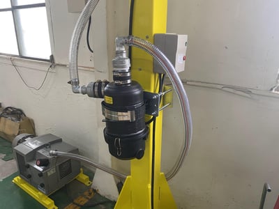 Suspended Jib Crane with Electric Hoist and Plastic Tray Hook - ảnh 3