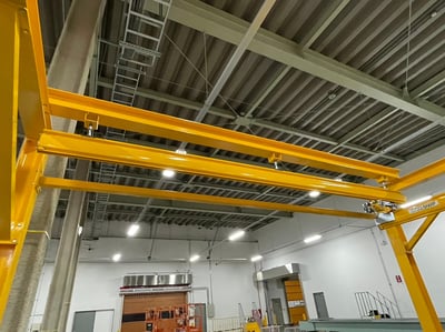 Bộ khung thanh ray 500 kg kết hợp palăng nâng hạ - ảnh 7