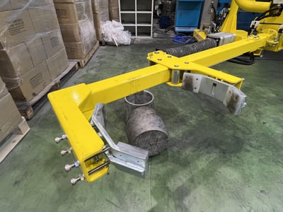 Tay nâng trợ lực đế di động 120kg kẹp phôi kim loại - ảnh 4