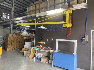 Wall-Mounted Jib Crane with Lifts All Vacuum Lifter for Carton Boxes - ảnh 10