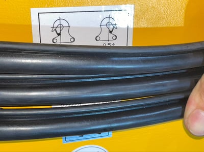 Cầu trục xoay 500kg treo mặt hút chân không dùng cơ - ảnh 2