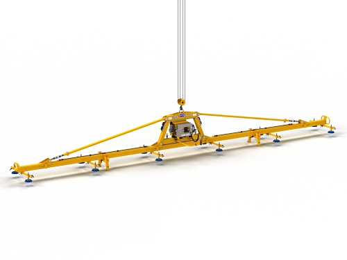 ANVER 12-pad vacuum lifting frame
