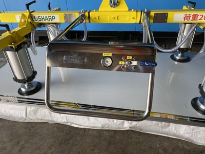 Mặt hút chân không dùng cơ, vacuum pad không cần điện hay khí nén - ảnh 3