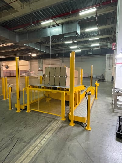 Bàn lật điện 1 tấn, lật pallet, khuôn và cuộn nặng 90 độ - ảnh 6