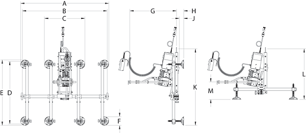 Bản vẽ kích thước ETL25M8