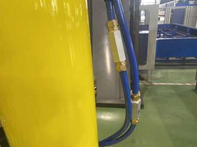 Pneumatic Jib Crane with Vacuum Lifting Pad for Sheet Materials - ảnh 4