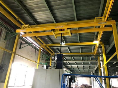 Bộ khung thanh ray 500 kg lắp palang ENDO - ảnh 19