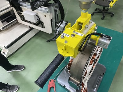 Cầu trục xoay ray nhôm, palang KITO kéo tay và nam châm gạt tay - ảnh 53