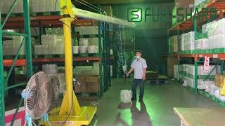 Treo thiết bị nâng can, thùng nhựa